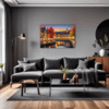 Italian Village Evening Living Room Demo
