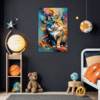 Joyful Persian Cat Children's Room Demo