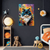 Joyful Persian Cat Children's Room Demo