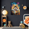 Joyful Persian Cat Children's Room Demo