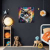 Joyful Persian Cat Children's Room Demo