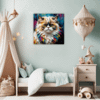 Joyful Persian Cat Children's Room Demo