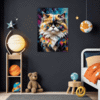 Joyful Persian Cat Children's Room Demo