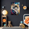 Joyful Persian Cat Children's Room Demo