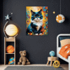 Joyful Persian Cat Children's Room Demo