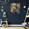 Joyful Persian Cat Children's Room Demo