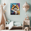 Joyful Persian Cat Children's Room Demo