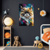 Joyful Persian Cat Children's Room Demo