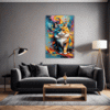 Joyful Persian Cat Living Room Demo