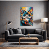 Joyful Persian Cat Living Room Demo