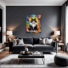 Joyful Persian Cat Living Room Demo