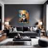 Joyful Persian Cat Living Room Demo