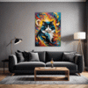 Joyful Persian Cat Living Room Demo