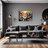 Joyful Persian Cat Living Room Demo