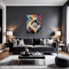 Joyful Persian Cat Living Room Demo