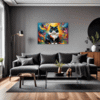 Joyful Persian Cat Living Room Demo