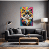 Joyful Persian Cat Living Room Demo
