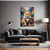 Joyful Persian Cat Living Room Demo