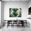 Jungle Monkeys & Orchids Dining Room Demo