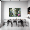 Jungle Monkeys & Orchids Dining Room Demo