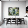 Jungle Monkeys & Orchids Dining Room Demo