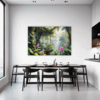 Jungle Monkeys & Orchids Dining Room Demo