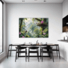 Jungle Monkeys & Orchids Dining Room Demo