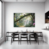 Jungle Monkeys & Orchids Dining Room Demo
