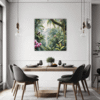 Jungle Monkeys & Orchids Dining Room Demo