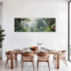 Jungle Monkeys & Orchids Dining Room Demo