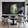 Jungle Monkeys & Orchids Dining Room Demo