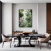 Jungle Monkeys & Orchids Dining Room Demo