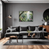 Jungle Monkeys & Orchids Living Room Demo
