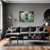 Jungle Monkeys & Orchids Living Room Demo