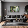 Jungle Monkeys & Orchids Living Room Demo