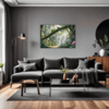 Jungle Monkeys & Orchids Living Room Demo