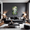 Jungle Monkeys & Orchids Living Room Demo