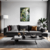 Jungle Monkeys & Orchids Living Room Demo