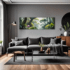 Jungle Monkeys & Orchids Living Room Demo
