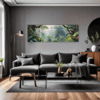 Jungle Monkeys & Orchids Living Room Demo
