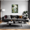 Jungle Monkeys & Orchids Living Room Demo