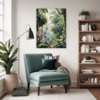 Jungle Monkeys & Orchids Living Room Demo