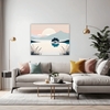 Lakeside Reflection Living Room Demo