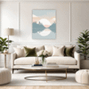 Lakeside Reflection Living Room Demo