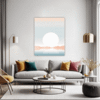 Lakeside Reflection Living Room Demo