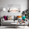 Lakeside Reflection Living Room Demo