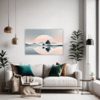 Lakeside Reflection Living Room Demo