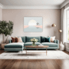 Lakeside Reflection Living Room Demo