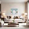 Lakeside Reflection Living Room Demo