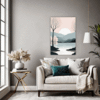 Lakeside Reflection Living Room Demo
